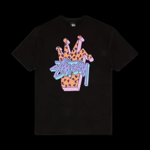 Stussy 3D Crown Tee 'Black'