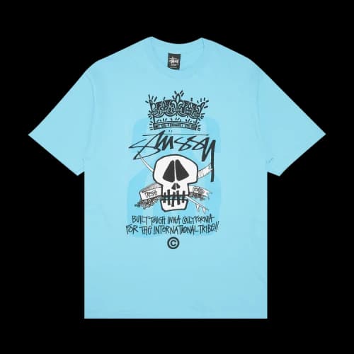 Stussy Built Tough Collyfornia Tee 'Teal'