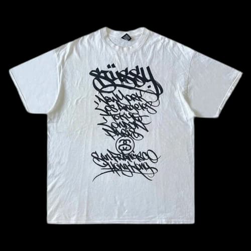 Stussy x Ease World Tour Tee 'White'