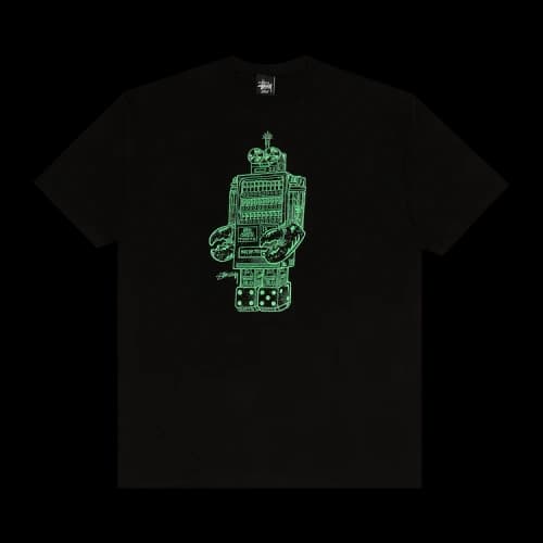 Stussy Natto Natto Intergalatic Tokyo Tee 'Black'