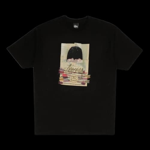 Stussy Night Sky Mountain Tee 'Black'