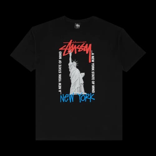 Stussy A New York State of Mind Tee 'Black'