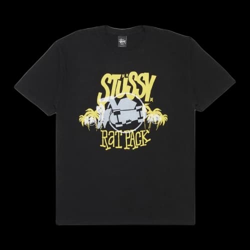 Stussy Rat Pack Tee 'Black'