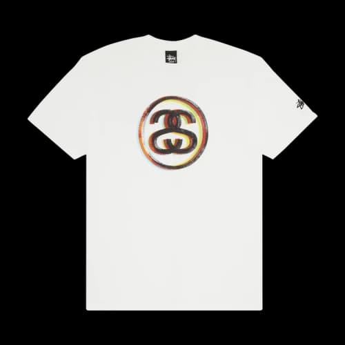 Stussy SS Brushed "Stussy" 2010 Tee 'White'