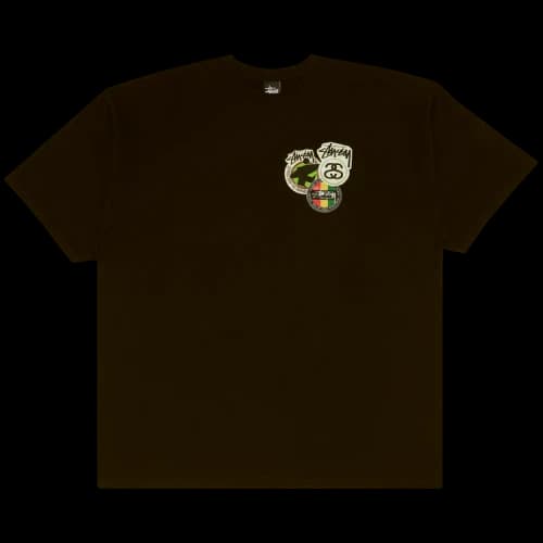 Stussy Surfman For Jah Irie Tee 'Black'
