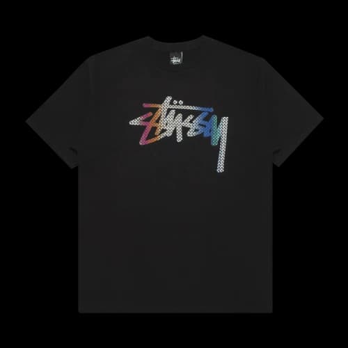 Stussy Stock Kaleidoscope Tee 'Black'