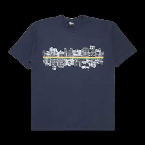 Stussy Speaker Line Tee 'Navy'