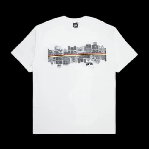 Stussy Speaker Line Tee 'White'