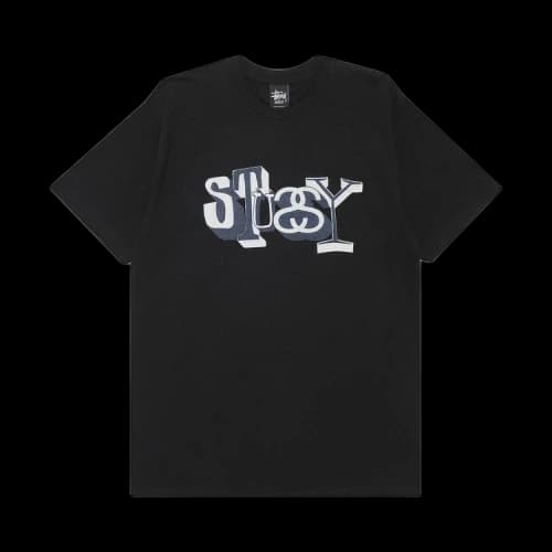 Stussy SS Stock Tee 'Black'