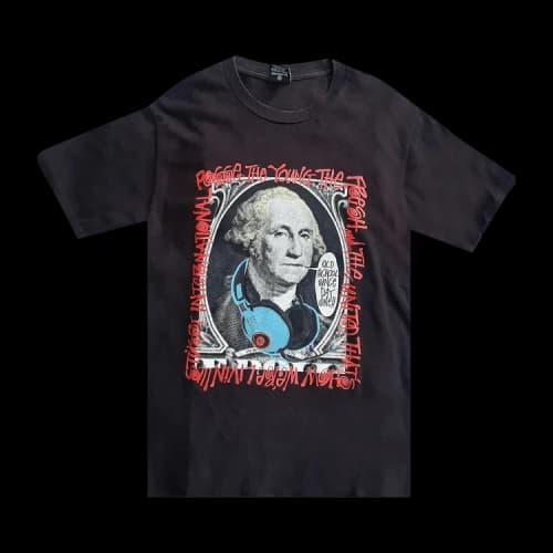 Stussy The Young The Fresh And The United Tee 'Black'