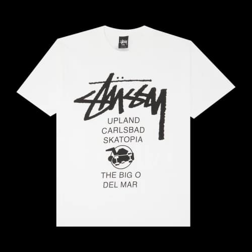 Stussy Upland Tee 'White'