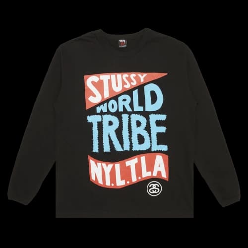 Stussy Gear World Tribe NYLTLA Long-Sleeve 'Black'
