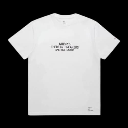 Stussy x The Heartbreakers Tee 'White/Black'