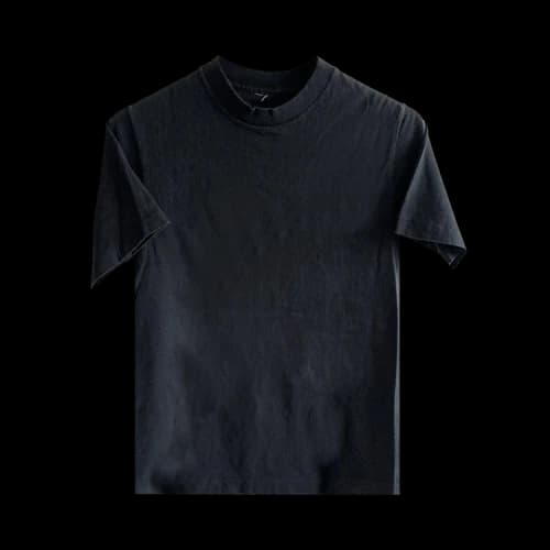 Vintage Stussy S Crown Logo Tee 'Black'