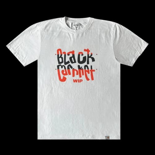 Carhartt WIP x Black Market USA Collab Tee 'White'