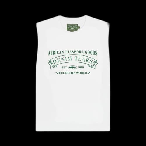 Denim Tears x Corteiz ADG Tee 'White'
