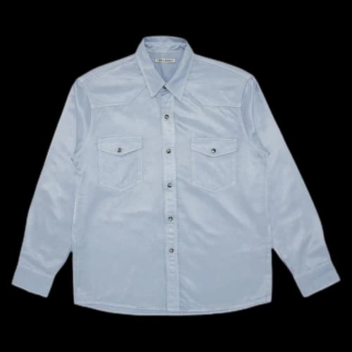 Our Legacy Satin Shirt 'Blue'