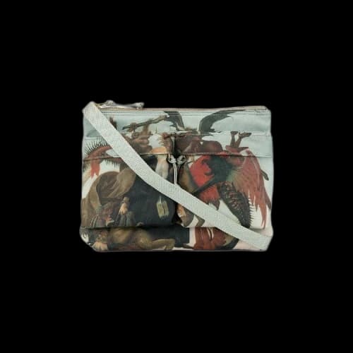 Undercover Art Print Shoulder Bag 'Green'