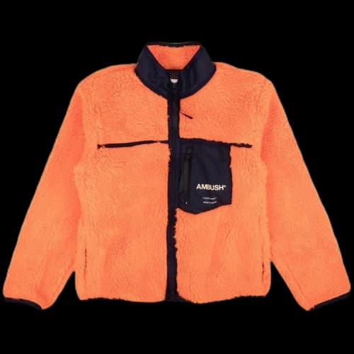 Ambush Trim New Fleece Logo Jacket 'Orange'