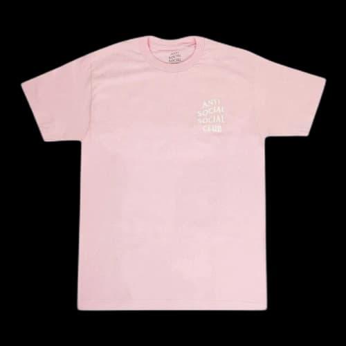 Anti Social Social Club Cherry Blossom T-Shirt 'Pink'