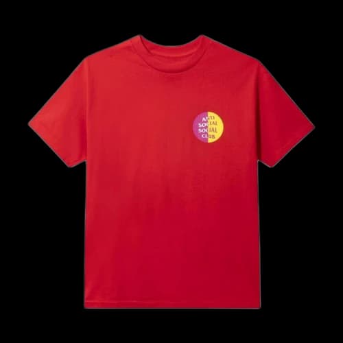 Anti Social Social Club Hypocrite Tee 'Red'