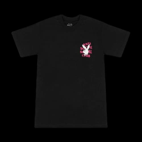 Anti Social Social Club x Playboy Remix T-Shirt 'Black'