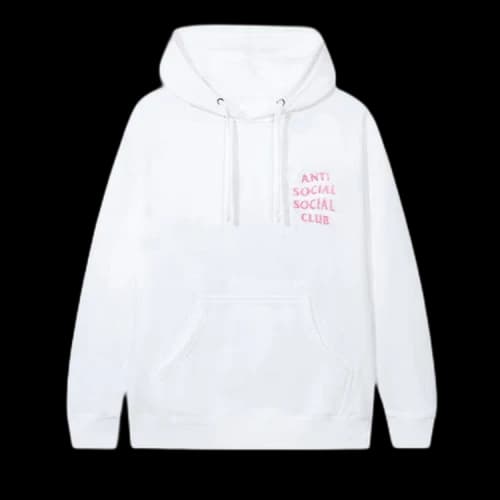 Anti Social Social Club Effectionate Hoodie 'White'