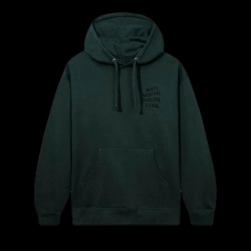 Anti Social Social Club Kkotch Hoodie 'Forest Green'
