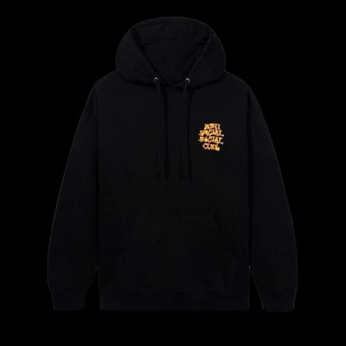 Anti Social Social Club Low Brow Premium Hoodie 'Black'