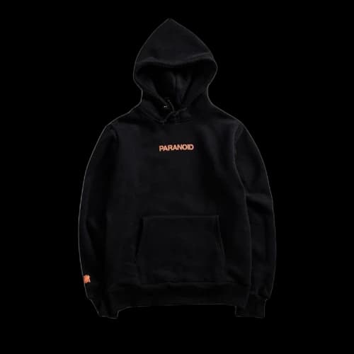 Anti Social Social Club x Undefeated Paranoid Hoodie 'Black'