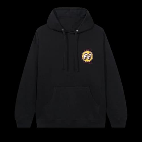 Anti Social Social Club x Mooneyes Glitter Crossfire Hoodie 'Black'
