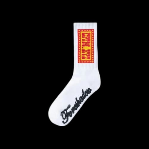 Anti Social Social Club x Cactus Plant Flea Market Socks 'White'