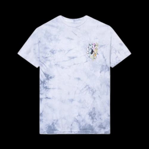 Anti Social Social Club Dissociative Tie Dye Tee 'Dissociative Grey'
