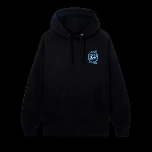 Anti Social Social Club x Fragment Precious Petals Hoodie 'Black/Blue'