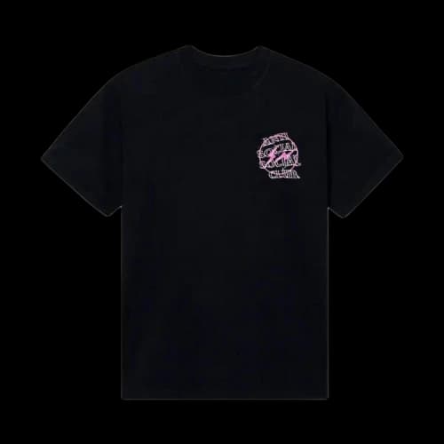 Anti Social Social Club x Fragment Bolt Tee 'Black/Pink'