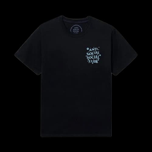 Anti Social Social Club Bubble Logo Tee 'Black'