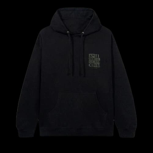 Anti Social Social Club Muted Hoodie 'Black'