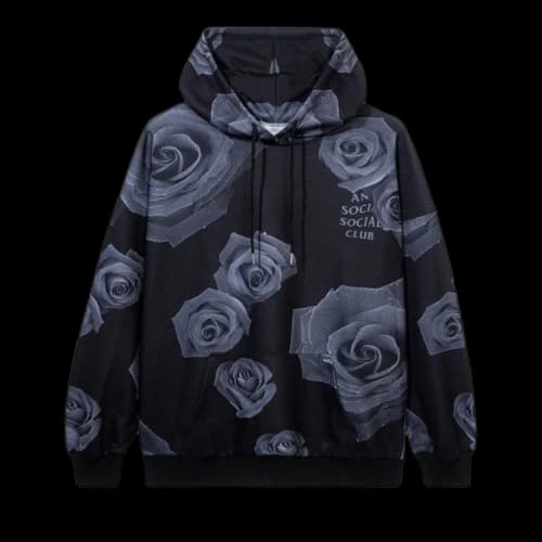 Anti Social Social Club Petal To The Floor Hoodie 'Black'