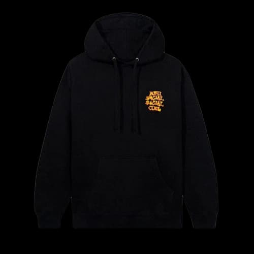 Anti Social Social Club Low Brow Hoodie 'Black'