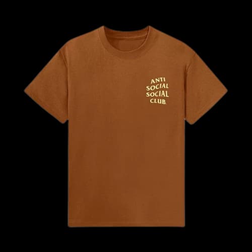 Anti Social Social Club Kkotch Tee 'Brown'