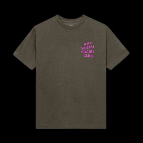 Anti Social Social Club Kkotch Tee 'Dusty Brown'