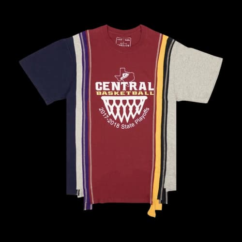 Needles 7 Cuts College Tee 'Central Basketball'