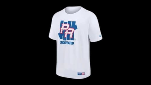 Fanatics x World Baseball Classic x Undefeated Puerto Rico Tee White