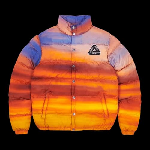 Palace x Moschino Puffa Jacket 'Orange Cloud'