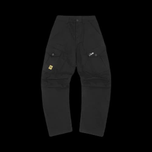 Corteiz Storm Cargo Pants V2 'Black'
