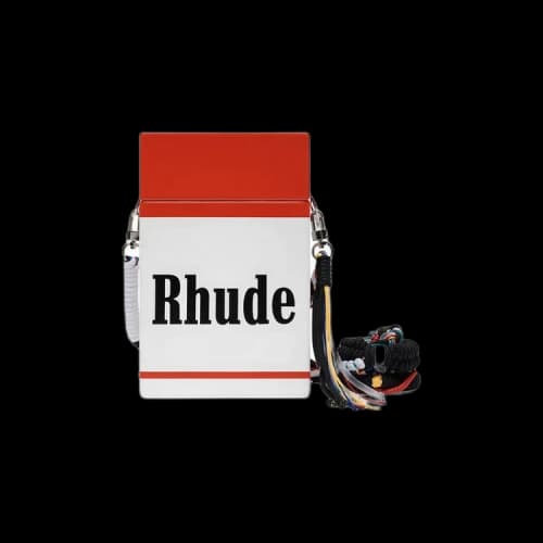 Rhude Big Logo Box Bag 'White'