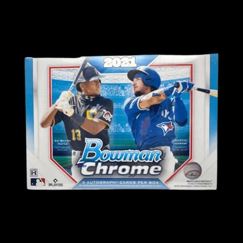 2021 Bowman Chrome Baseball HTA Jumbo Box