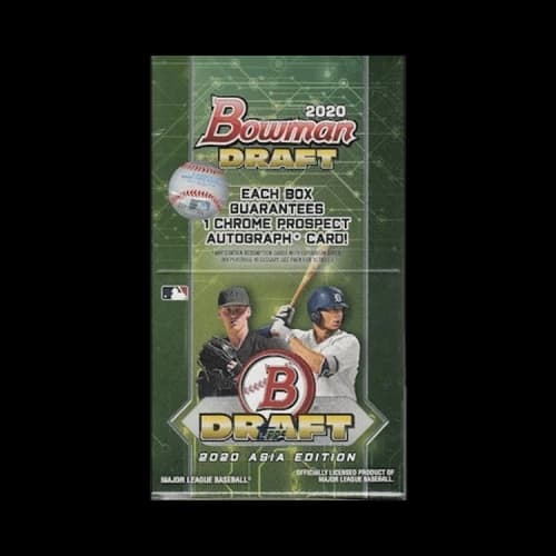 2020 Bowman Draft Asia Baseball Hobby Box