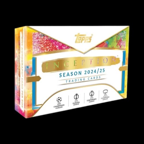 2024-25 Topps Inception UEFA Club Competitions Soccer Hobby Box