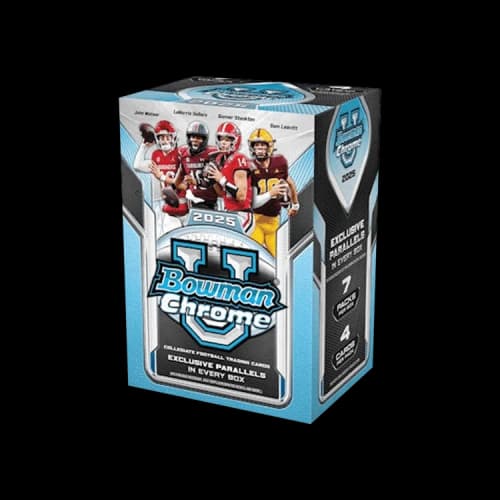 2025 Topps Bowman University Chrome Football Value Box